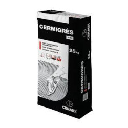 CERMIGRES C2 25KG BLANC CIMENT COL CARREAU 